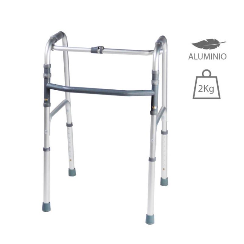 Andador fijo y deambulador plegable - Imagen 2