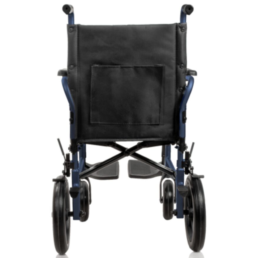 Silla de ruedas de acero de rueda pequeña - Imagen 4