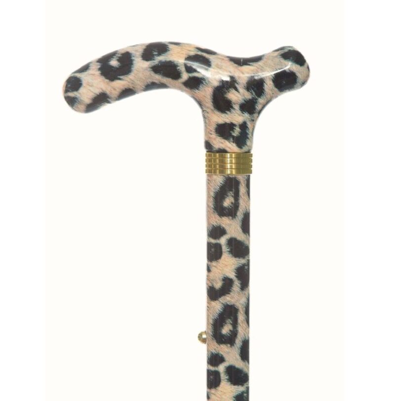 Bastón plegable leopardo - Imagen 2