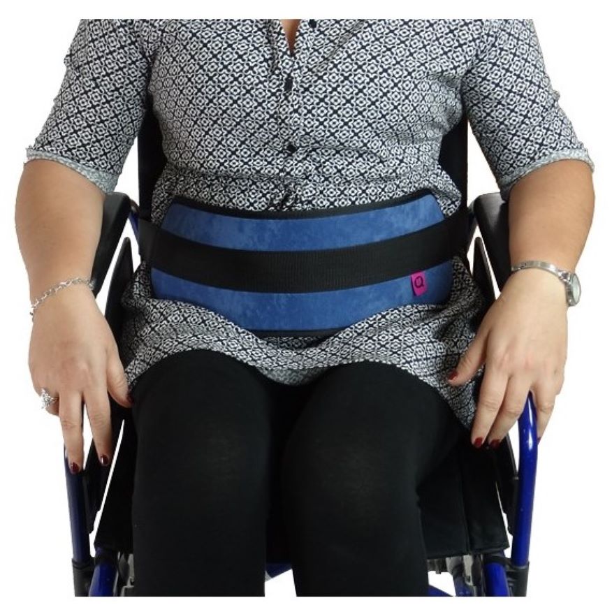 Cinturón abdominal acolchado silla