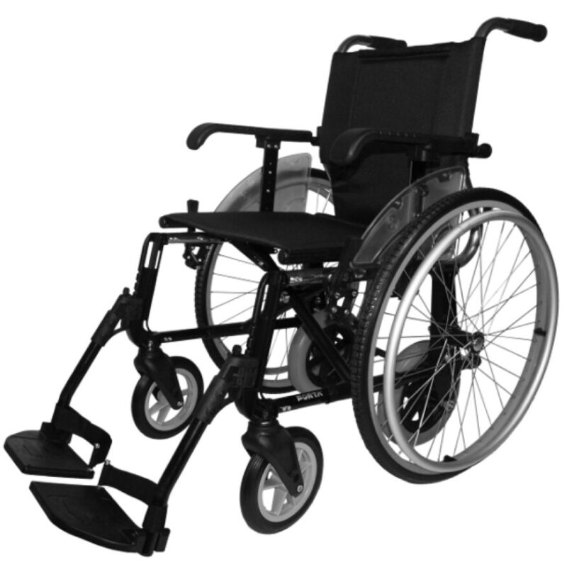 Silla de ruedas de aluminio Line Dúo