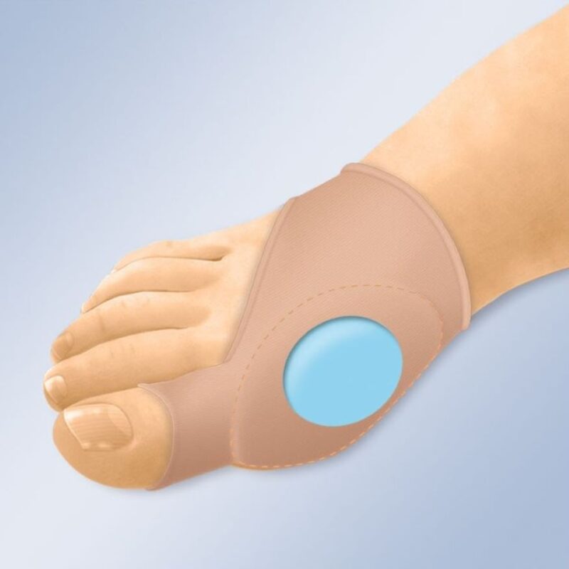 Protector juanetes con almohadilla en gel