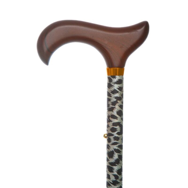Bastón plegable animal print