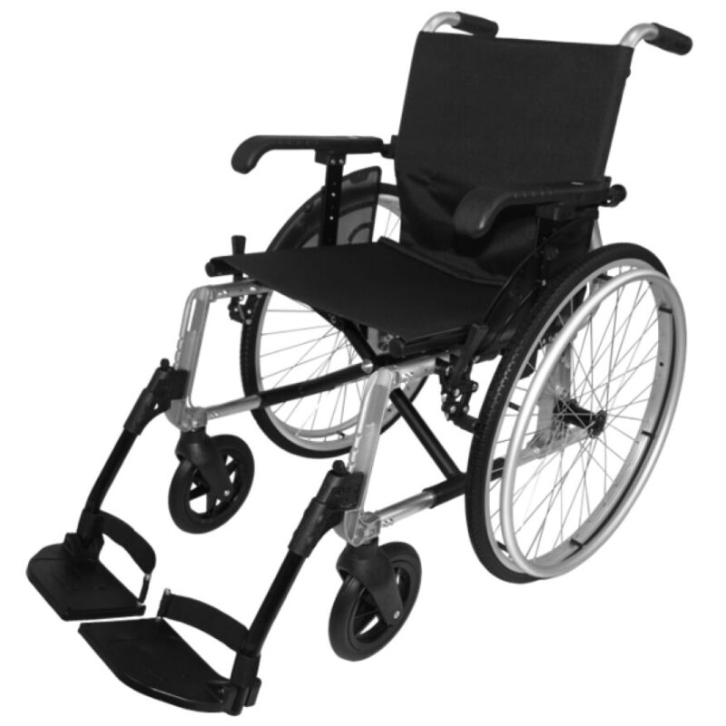 Silla de ruedas de aluminio Line Q de rueda grande