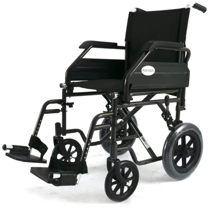 Silla de ruedas de acero Rambla de rueda pequeña